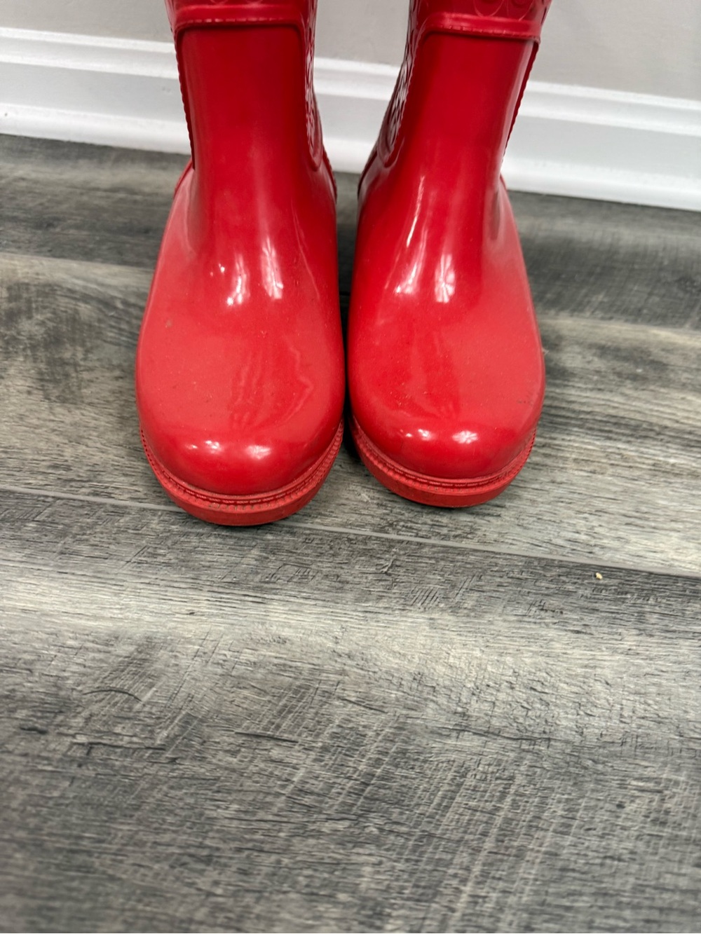 Coach Red Rain Boots - Picture 4 of 15